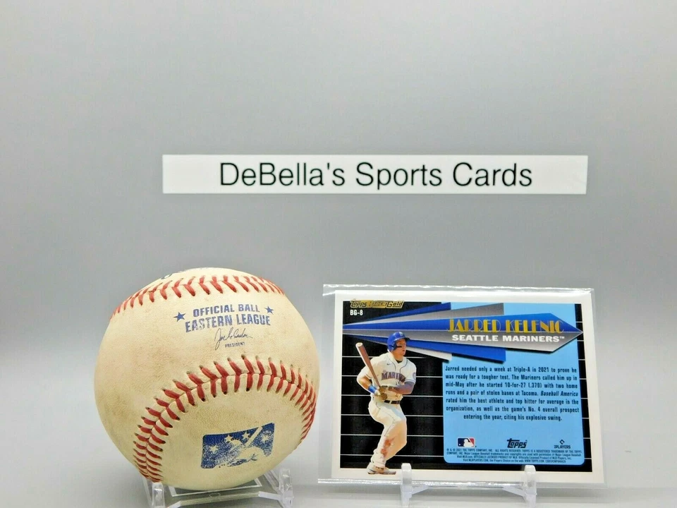 2021 Topps Update JARRED KELENIC BLACK GOLD RC ROOKIE CARD #BG-8 - Image 2 of 2