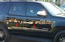 For 2010-2014 Chevy Tahoe/GMC Yukon Body Side Molding Trim Top 1" Wide 4PC