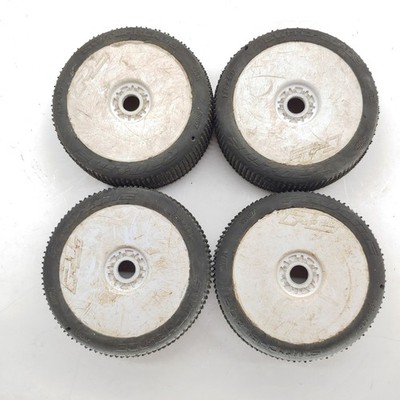4x Proline Switchblade #9057 1/8 Buggy Tires on 17mm Hex Wheels Used