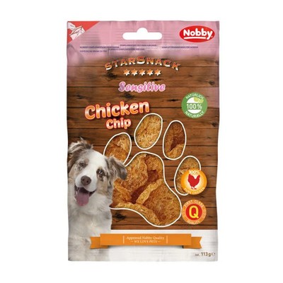 Nobby StarSnack Sensitive Hundeleckerli Chicken Chip 113 g  Hundefutter