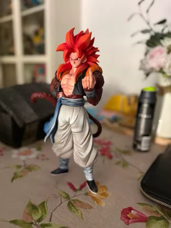 Figura Dragon Ball Gogeta Son Goku Super Saiyajin Vegeta 4 Ss4 Anime 30 cm