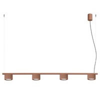 Pendelleuchte Aluminium Mokka GX53 Schlafzimmer L:122 Cm HäNgelampe Esstisch
