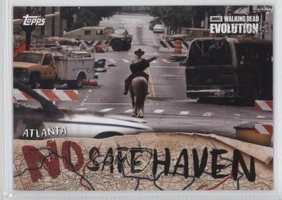 2017 Topps The Walking Dead Evolution No Safe Haven Atlanta #NSF-1 0c3