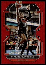 2022 Panini Prizm WNBA Tiffany Mitchell #96 Ruby Wave