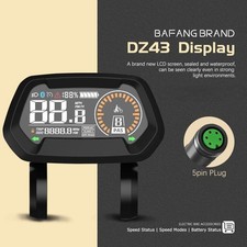 Display Bici Elettrica E-bike Computer UART 0-9 PAS Velocità per Motore Mid Drive