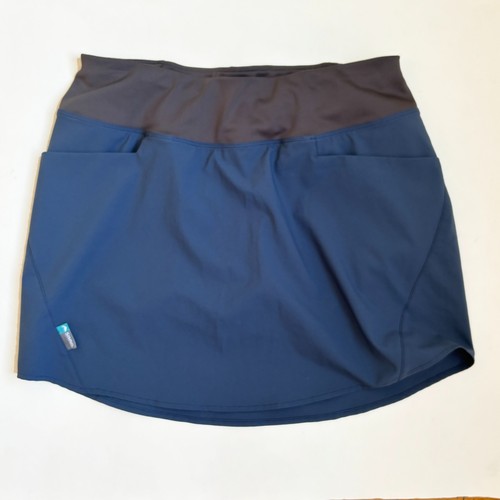 SIMMS Skirt Fishing Products Skort Shorts Lined Blue Dark Grey Active Women XS