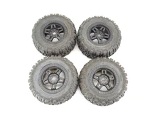 4x Proline Trencher 1160 1/8 Monster Truck Tires on 17mm Hex Wheels Used Nice