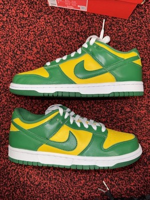 Nike Dunk Low Green/Pine/Varsity Maize/White 2020  CU1727-700 Men 5.5 Women 7