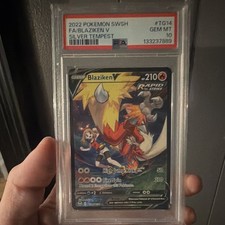 Pokemon 2022 Silver Tempest Trainer Gallery Blaziken V TG14 PSA 10 Full Art Holo on eBay