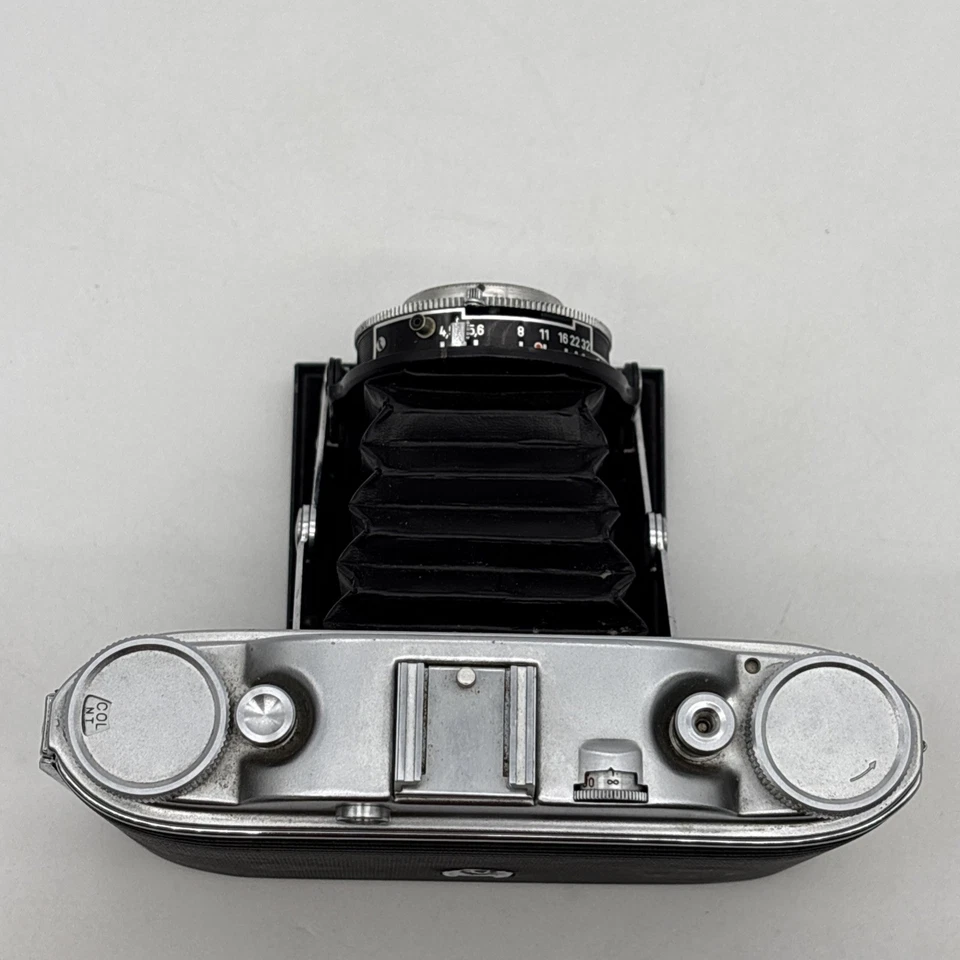Cámara fotográfica Agfa Isolette III 120 telémetro Apotar 85 mm F4,5 leer Foto 3 de 4