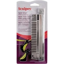 Polyform ASBSET while Sculpey Super Slicer