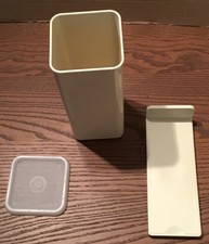 Set 3 pezzi - porta burro formaggio Tupperware vintage #1827 /#1828 /#1829