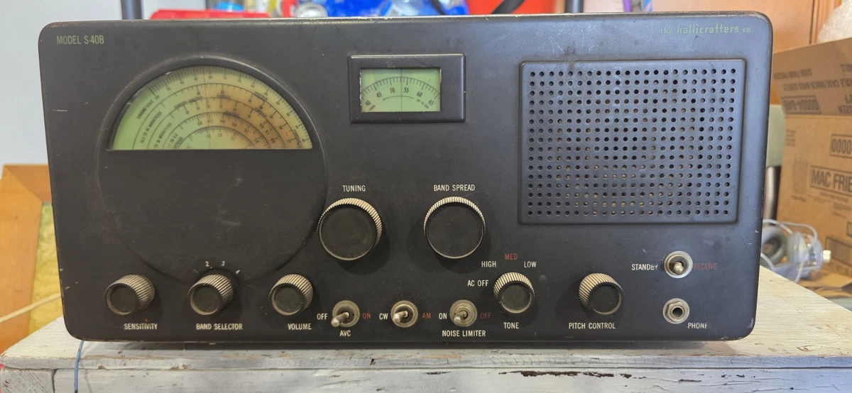 Hallicrafters sw-500 短波 受信機 ジャンク Hallicrafters SW-500