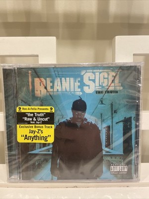 Vintage Brand New Beanie Sigel Cd THE TRUTH Debut Raw & Uncut Jay Z, Roc A Fella