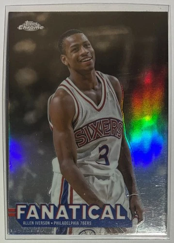 2025 Topps Chrome Allen Iverson Base (RAW)