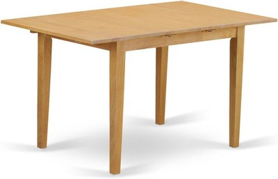NFT-OAK-T Norfolk Kitchen Dining Table - a Rectangle Solid Wood Table Top