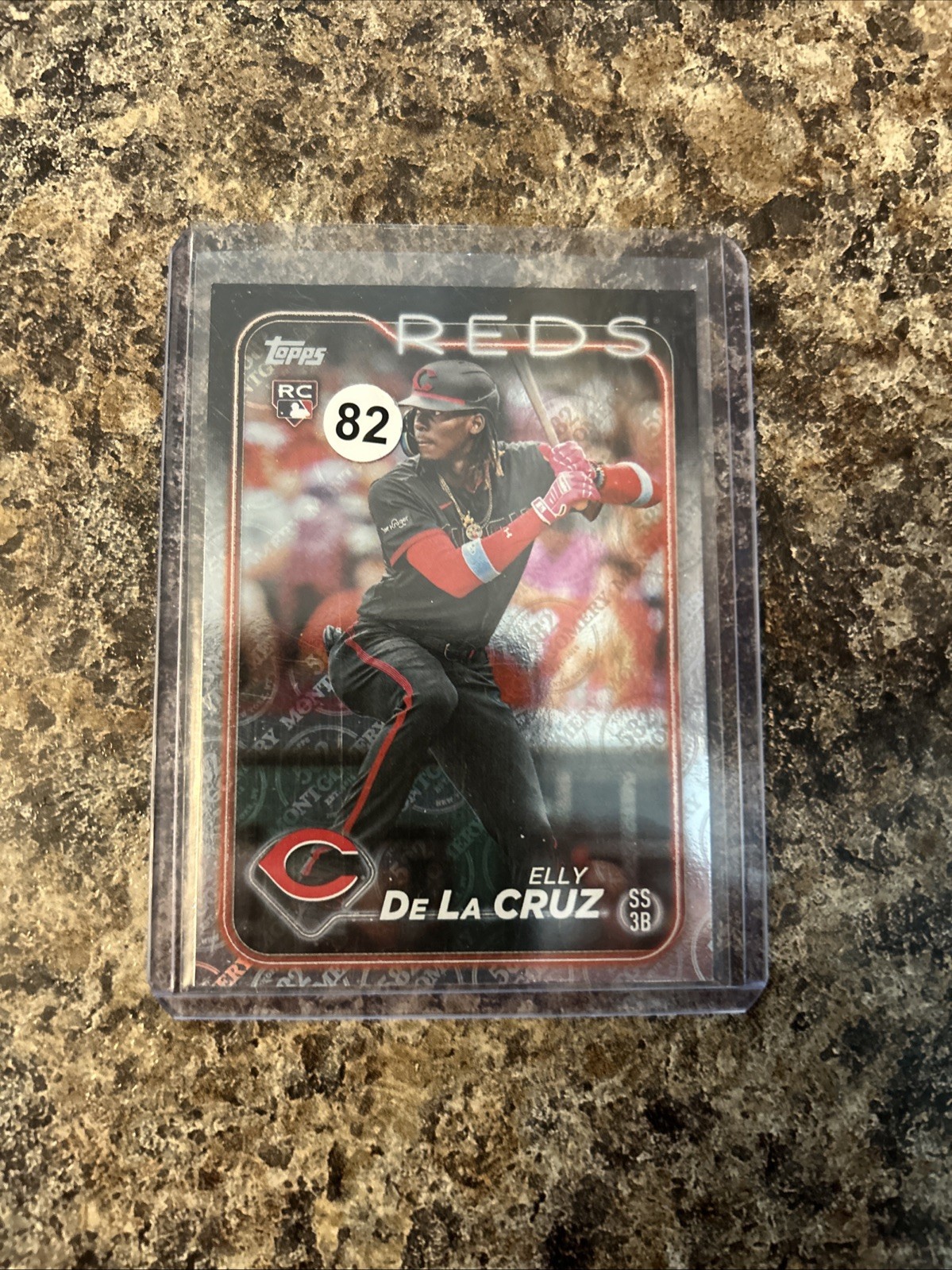 2024 Topps Series 1 - Elly De La Cruz #141 582 Montgomery Club (RC)