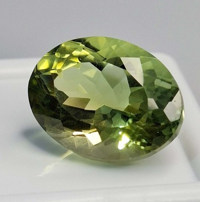 Oval Cut 10-12 Ct Natural Bi-colour Tourmaline Loose Certified Gemstone SP320