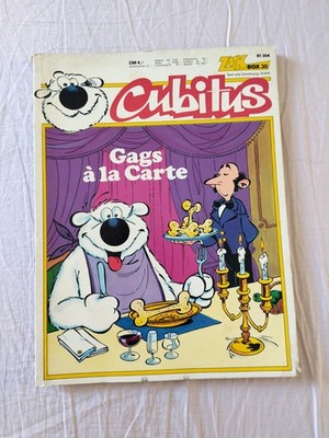 Zack Comic Box 30 Cubitus Gags à la Carte Dupa Koralle 1978