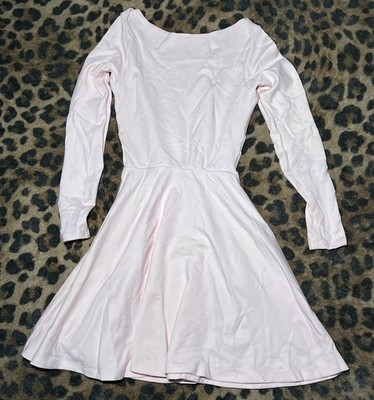 long sleeve skater dress Love Letters Twirly Long Sleeve Skater Dress – Mia Belle Girls main image 1