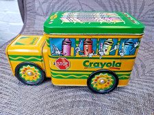 Crayola School Bus Tin
