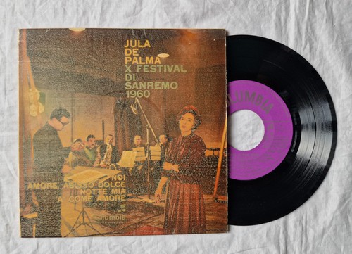Jula DE Palma X Festival di Sanremo 45 Giri EP 1960 NOI a Come Amore No CD 33 prezzo ebay