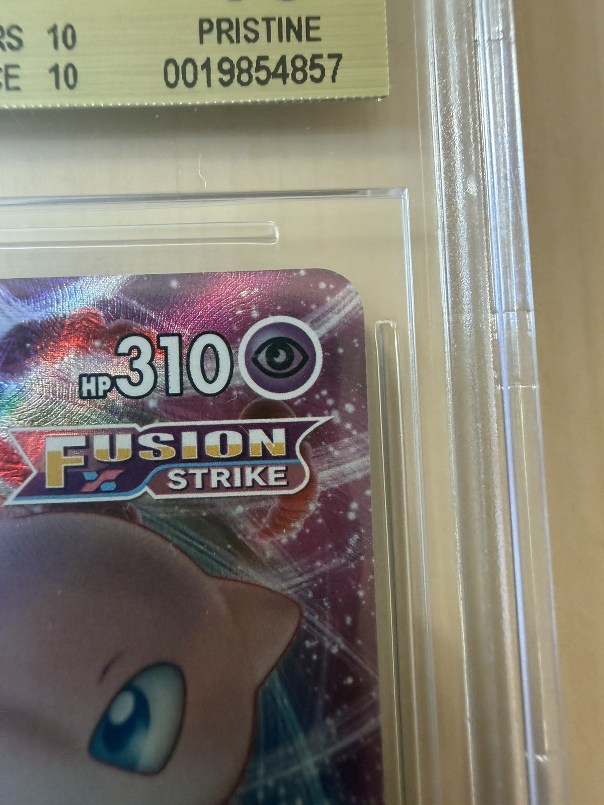 Pokemon 2021 SWSH Fusion Strike Mew VMAX UR #114 BGS 10 view 9
