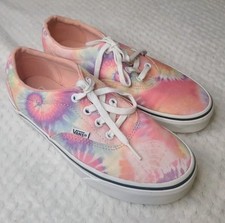 Vans Off the Wall Era Women s Sneakers Shoes Sz 6.5 Tie Dye Pink