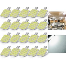 20PCS 921 Interior LED Light Bulbs for RV, Super Bright 36-SMD 6000K White T1...