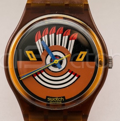 Swatch Standards 1986 - GF100 - Ruffled Feathers - Neu