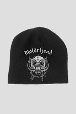 Image of Motorhead Beanie Hat Warpig England Band Logo new Official Black One Size