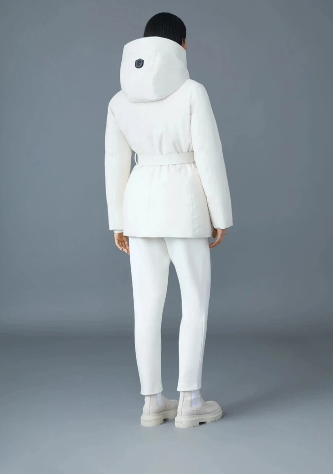 Parka de plumón 2 en 1 JENI-F NUEVA CON ETIQUETAS con babero extraíble en crema nueva en bolsa talla XS Foto 3 de 3