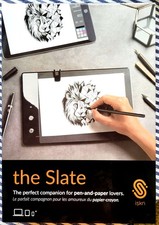 iskn The Slate Digital Drawing Tablet Original Box complete minus manual 