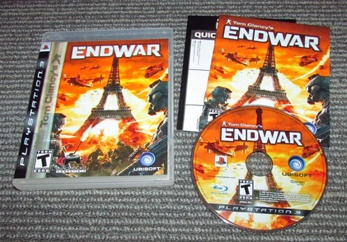 Tom Clancy's End War for PlayStation 3 PS3 Complete (Tested - Clean Disc)