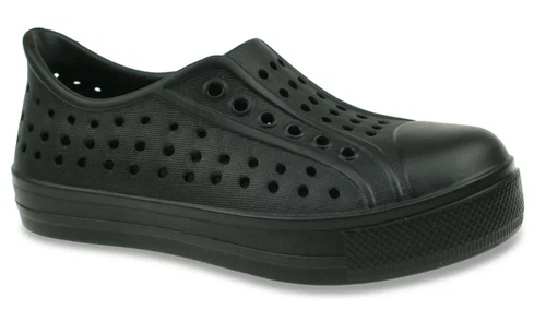 Wonder Nation Toddler Size 9-10 EVA  Black Water Sneakers color Black NEW - Picture 9 of 20