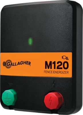 Gallagher M120 Electric Fence Energizer, 110V AC Charger - G330434 - Not Ship CA