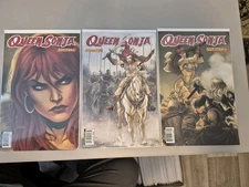 QUEEN SONJA 18,19,20 VARIANT FABIANO NEVES Volume 1 Dynamite Comics Red Devil