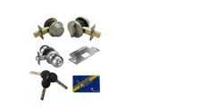 MUL-T-Lock Single Cylinder Deadbolt with S. Parker Knob Front Door Entry Lock...