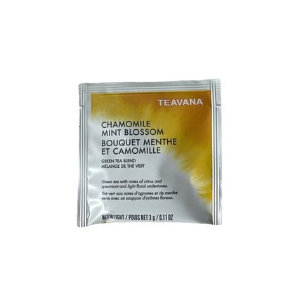 Starbucks Teavana Tea Sachets Chamomile Mint Blossom Herbal Pack