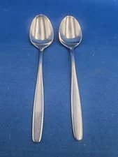 Lot of 2 WMF Cromargan ACTION Stainless Teaspoons 6 1/8"