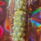 Yellow White Pearl Beaded Rhinestone Ballpoint Pen Black Ink Plastic New — photo 2