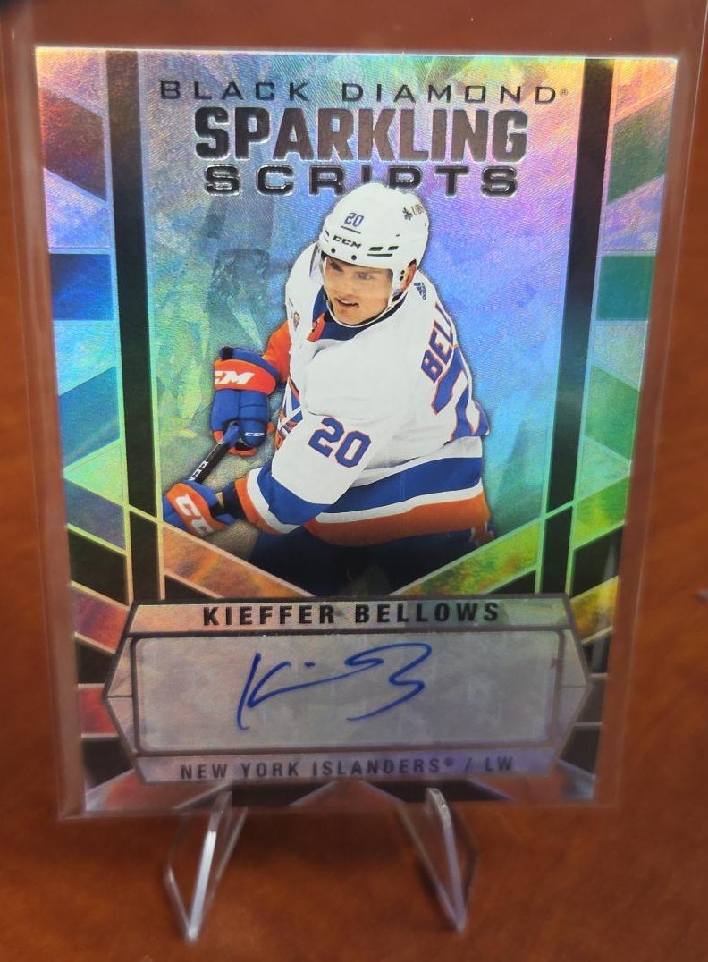 2022-23 Upper Deck Black Diamond - Sparkling Scripts Autographs Kieffer Bellows 