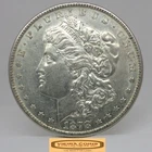 1878-S Morgan Silver Dollar, AU - #C62166NQ