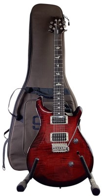 2023 PRS S2 Custom Electric Guitar Fire Red Burst With Soft Case USA
