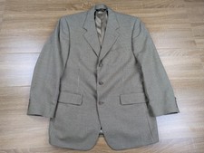 VINTAGE Brooks Brothers Blazer 42 Reg Houndstooth Jacket Coat Union Made In USA