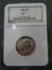 1956 25c   MS66 Washington silver quarter        .90 SILVER!!!!!
