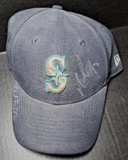 Nelson Cruz & Charlie Furbush Signed Seattle Mariners Hat