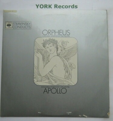 BRG 72355 - STRAVINSKY - Orpheus / Apollo COLUMBIA SYMPHONY ORCH - Ex LP Record