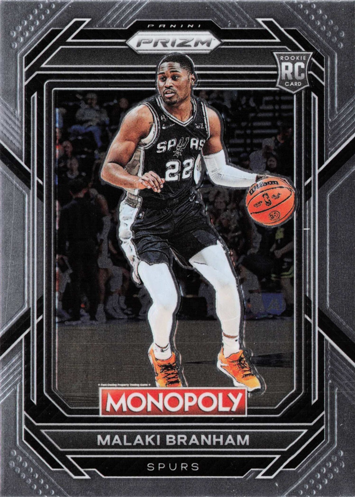 ROOKIE - Malaki Branham - 2022-23 Panini Monopoly Prizm Basketball #81
