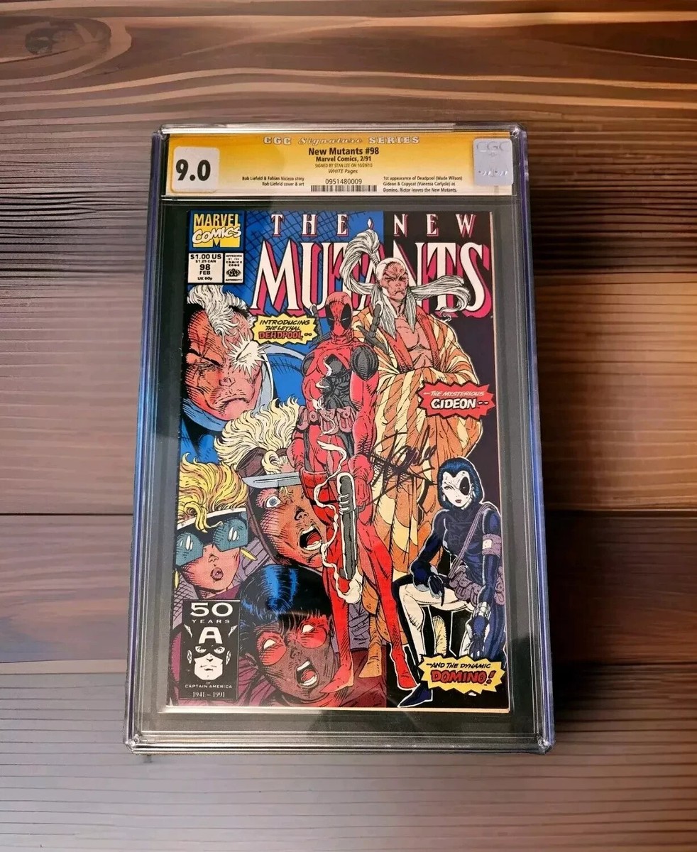 The New Mutants #98 CGC SS 9.0 Signed By STAN LEE | eBay